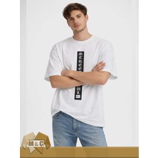 M.Ç Family Store Unisex Oversize Tişört  Özel Tasarım Street Style Trendy Unisex Oversized T-Shirt Unique Design