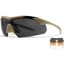 WILEY X VAPOR 2.5 Balistik Gözlük (3 Lens)
