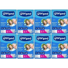 Canped Tekstil Yüzeyli Belbantlı Yetişkin Hasta Bezi Küçük S (Small) 72 Adet 50-90 cm