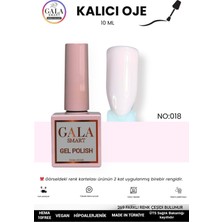 Gala Smart Beyaz Kalıcı Oje 10 ml Oje Kodu: 018