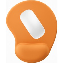 Boldy Bilek Destekli Mouse Pad - Kesik Kaymaz Mouse Ped - Fare Pedi - Kesik Oval Mouse Pedi - Oval Kesik Mousepad