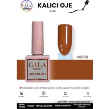 Gala Smart  Kahverengi Kalıcı Oje 10 ml Oje Kodu: 119