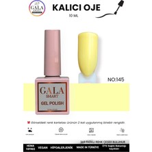 Gala Smart  Sarı Kalıcı Oje 10 ml Oje Kodu: 145