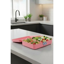 M&L Lunch Box 3 Bölmeli Beslenme Kutusu - Okul ve Kreş Tipi Çocuk Beslenme Kabı