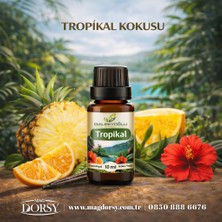 Dalbeyoğlu Bitkisel Tropikal Esansiyel Koku Yağı 10 ml x 2 adet