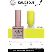 Gala Smart  Sarı Kalıcı Oje 10 ml Oje Kodu: 148