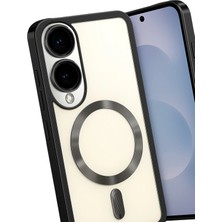 Sh Ticaret Newface Galaxy S25 Edge Kross Magneticsafe Kapak - Siyah