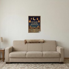 Akıllı Kağıt Ramazan Tablo  - Poster Dini (Model- 63)