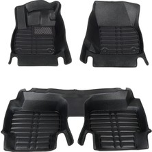 NEO5D Volkswagen Tiguan (Kısa Şaft) 2016-2024 Uyumlu Ithal, Suni Deri, Eva Dolgulu Havuzlu 5d Paspas