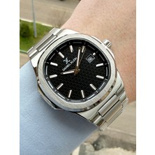 Daniel Klein Dikdörtgen Kasa Full Çelik Kordon Erkek Kol Saati