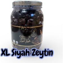 Elif Hanım Çiftliği NET 1000 gr XL PREMIUM TAŞ BASKI SİYAH ZEYTİN