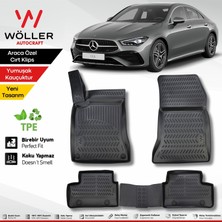 Wöller Mercedes Cla Paspas 2019 2025 Arası 3D Havuzlu Wöller Paspas