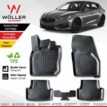 Wöller Cupra Leon Paspas 2022 Sonrası 3D Havuzlu Wöller Paspas