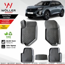 Wöller Peugeot 2008 Paspas 2019 Sonrası 3D Havuzlu Wöller Paspas