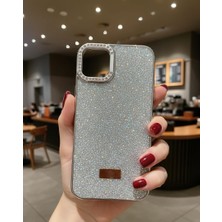 KumOziShop iPhone 12 Promax Uyumlu Kamera Standlı Taşlı Premium Kılıf