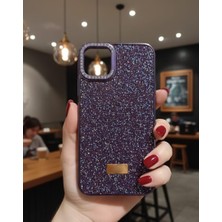 KumOziShop iPhone 11 Promax Uyumlu Kamera Standlı Taşlı Premium Kılıf