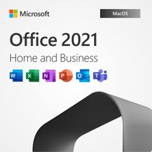 Microsoft Office 2021 Home & Business – Mac / Hesaba Bağlı Lisans (Ömür Boyu)