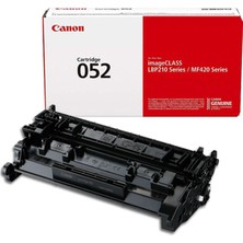Canon CRG-052 - I-Sensy LBP212DW 3100 Sayfa Siyah Orjinal Toner