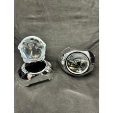 Stavye 2'li Bi Xenon Mercek 3.0" Inç Egea Astra H Nemo Bipper Clio 2 Ies Vtec Vtec 2 Uyumlu