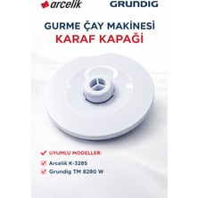 Arçelik 3284 Gurme Çay Makinesi Demlik Karaf Kapağı