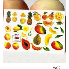 Gala Smart  Stıcker Naıl Art No:wc-2