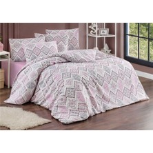 Lief Home Çift Kişilik Nevresim Takımı 200X220CM | 4 Yastık Kılıfı | Lastikli Çarşaflı 160X200+30
