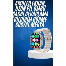 Yeni Nesil Bluetooth Bağlantılı Akıllı Saat Sosyal Medya Girişli Uyku Takibi