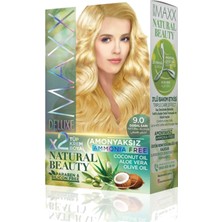 ModaSize Natural Beauty Amonyaksız Saç Boyası 9.0 Doğal Sarı