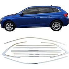 Universal Skoda Uyumlu Scala 2019+ 12 Parça Cam Çerçevesi
