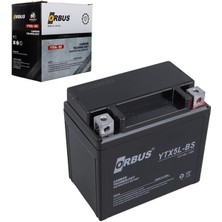 Orbus YTX5L-BS 12V 5A Motosiklet Aküsü (114 x 70 x 106 Mm) (1.8kg)
