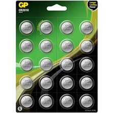 Gp CR2016 DL2016 Lityum 20'li Para Pil (GPCR2016-2CAI20)