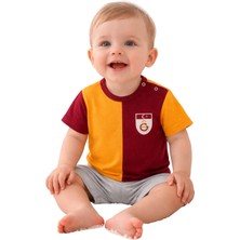 Galatasaray Orjinal Metin Oktay %100 Pamuklu Bebek T-Shirt
