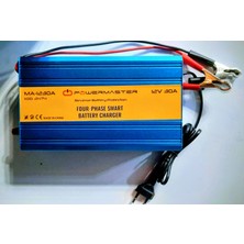 Xtechnx Powermaster MA-1230A 12 Volt - 30 Amper Dört Fazlı Akıllı Akü Şarj Cihazı