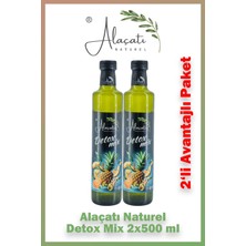 Alaçatı Naturel Detox Mix Sirke 500 ml 2 Adet