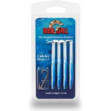 RED GİLL Original 9cm Silikon Yem - Blue White