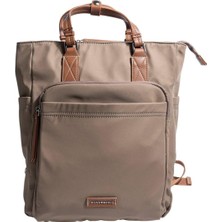 Silver & Polo SP1226 Kadın El Çantası Saten Vizon-Taba