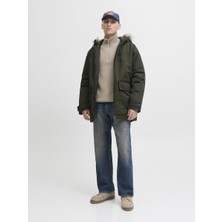 Jjcharlıe Detachable Faux Fur Parka