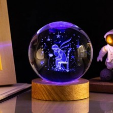 Kaia Life Küçük Prens Tasarımlı Işıklı Cam Küre