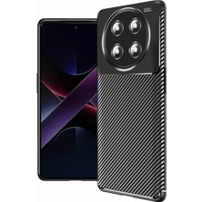 Hype Store Magic 7 Lite ile Uyumlu Silikon Kılıf Tpu Negro Silikon Ultra Slim Fit Kılıf Siyah Karbon Delux Kılı