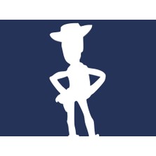 Noctabir Woody Kovboy Oyuncak Hikayesi Siluet