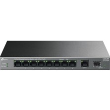 Kaia Life Tp-Lınk LS1210GP, Green Tech, 8 Port Gigabit, Poe 61W, 1 Port Gigabit Uplink, 1 Port Gigabit Sfp, Yönetilemez Masaüstü Switch