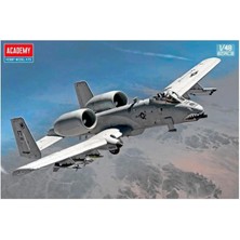 Academy 12348 1/48 Usaf A-10C (75TH Fs Flying Tigers) Savaş Uçağı, Plastik Model Kiti