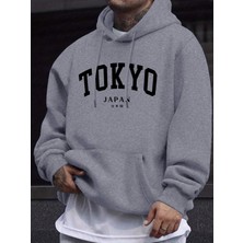 Tokyo Japonya Mektup Yaratıcı Baskılar Erkek Yeni Kazak Yumuşak Sokak Giyim Sonbahar Uzun Kol