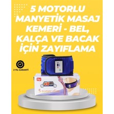 Shoplet Buğz Titreşimli Masaj Kemeri 20 Mıknatıs 5 Motorlu