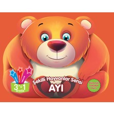 Parıltı Yayınları Şekilli Hayvanlar Serisi - Ayı