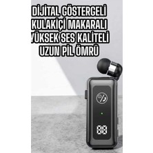 Astraltech Kablolu Bluetooth Kulaklık Kulak İçi Stereo Mikrofonlu Dijital Göstergeli
