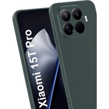 Olinea Newface Mi 15T First Silikon - Koyu Yeşil