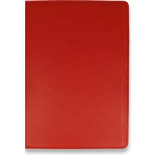 Olinea Newface Matepad Se Kılıf 360 Tablet Deri Kılıf - Kırmızı