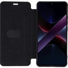 Epilons Newface Poco X7 Kılıf Flip Cover - Koyu Yeşil