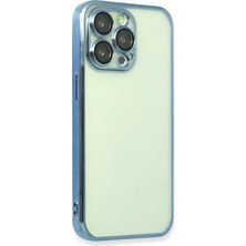 Epilons Newface Iphone 13 Kılıf Lensli Silikon - Açık